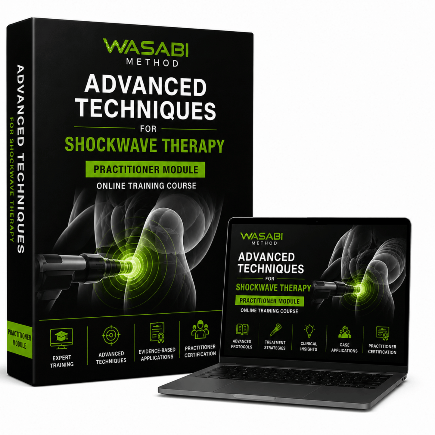 Wasabi Method® Advanced Therapy Techniques Course | Radial Pressure Wave