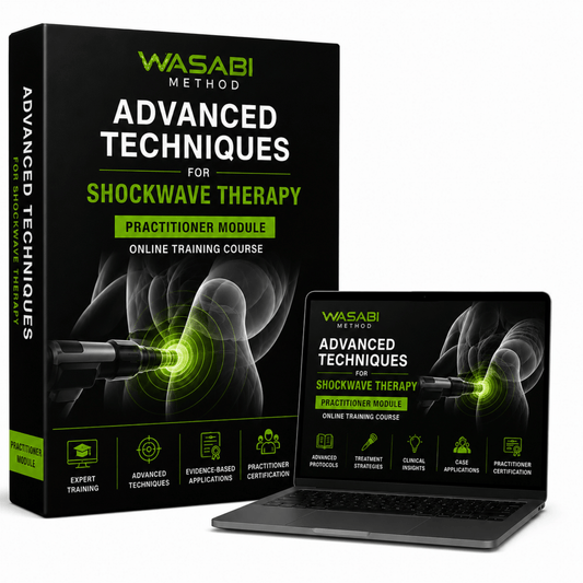 Wasabi Method® Advanced Therapy Techniques Course | Radial Pressure Wave