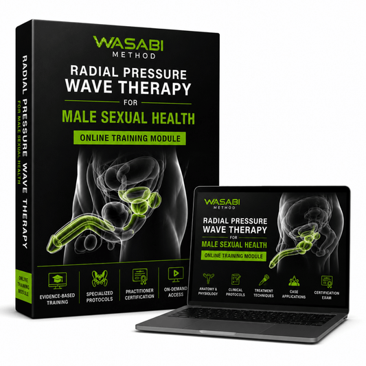 Wasabi Method - Radial Pressure Wave Therapy for Male Sexual Health (Practitioner only)